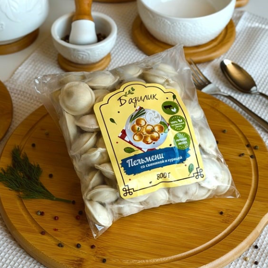 Со свининой и курицей